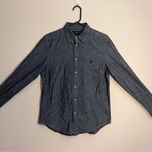 Ralph Lauren Dark Blue Casual Button-Down Shirt